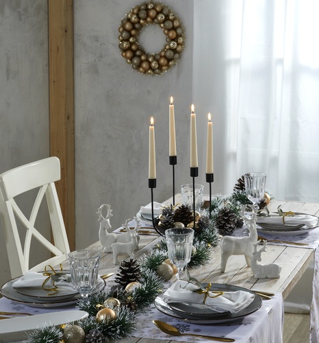 Kilka pomysłów na aranżację stołu na Boże Narodzenie i sylwestra
